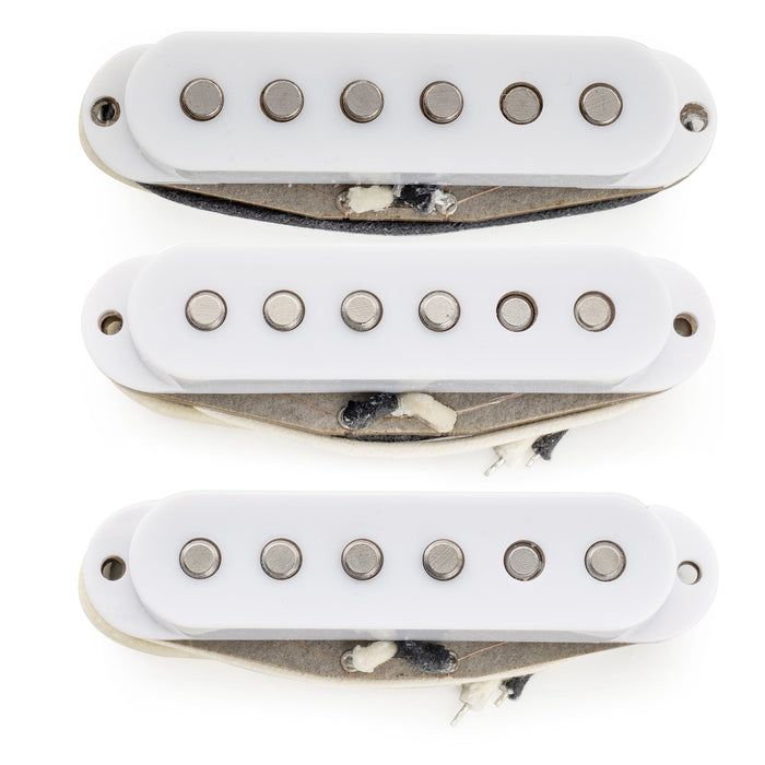 ミュージックリリー プロ ST-60S スタッガード アルニコ5 シングルコイル ネック・ミドル・ブリッジ ピックアップ セット 5.6K for ストラトスタイル エレキギター