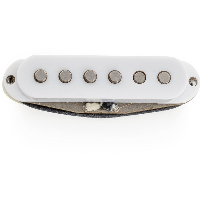 Musiclily Pro ST-60S スタッガード アルニコ5 シングルコイルネックピックアップ Stratストラトエレキギター用 ブラック