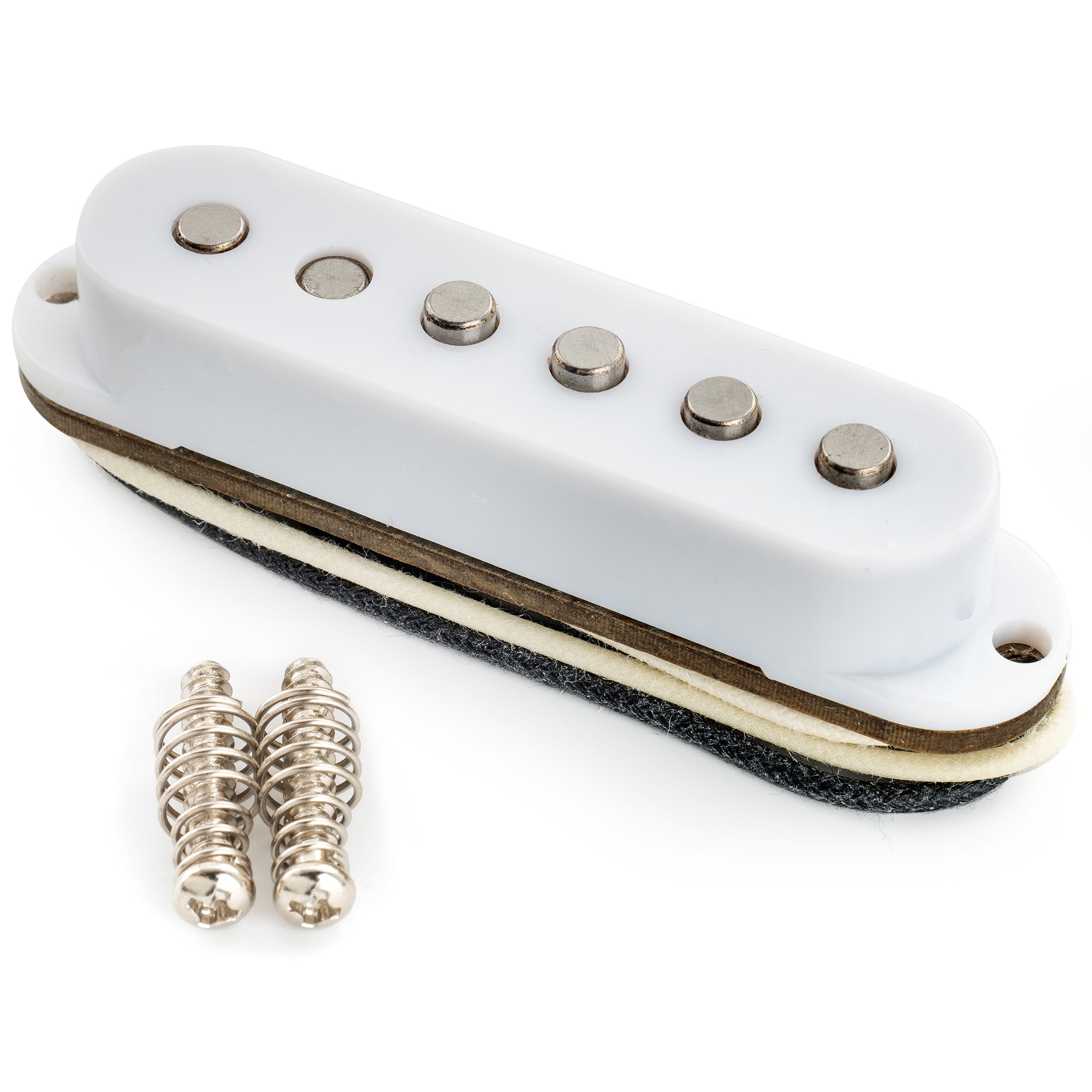 Musiclily Pro ST-60S Staggered Alnico 5 Single Coil Hals-Pickup für Strat-Stil E-Gitarre 