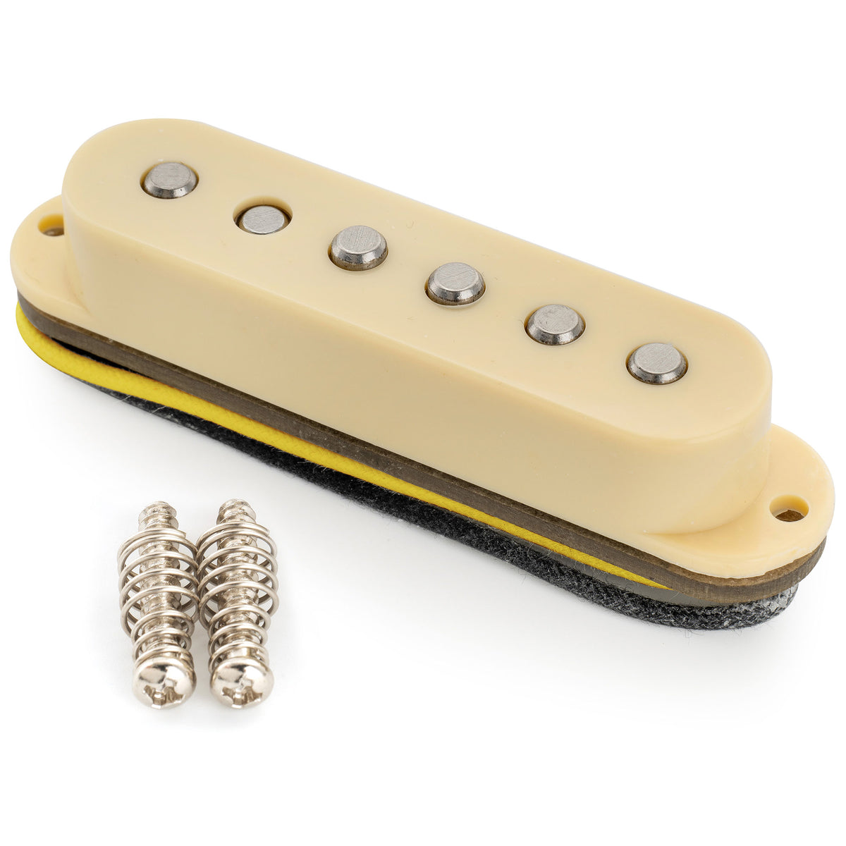 Musiclily Pro ST-60S Staggered Alnico 5 Single Coil Mittel Pickup für Strat-Stil E-Gitarre 