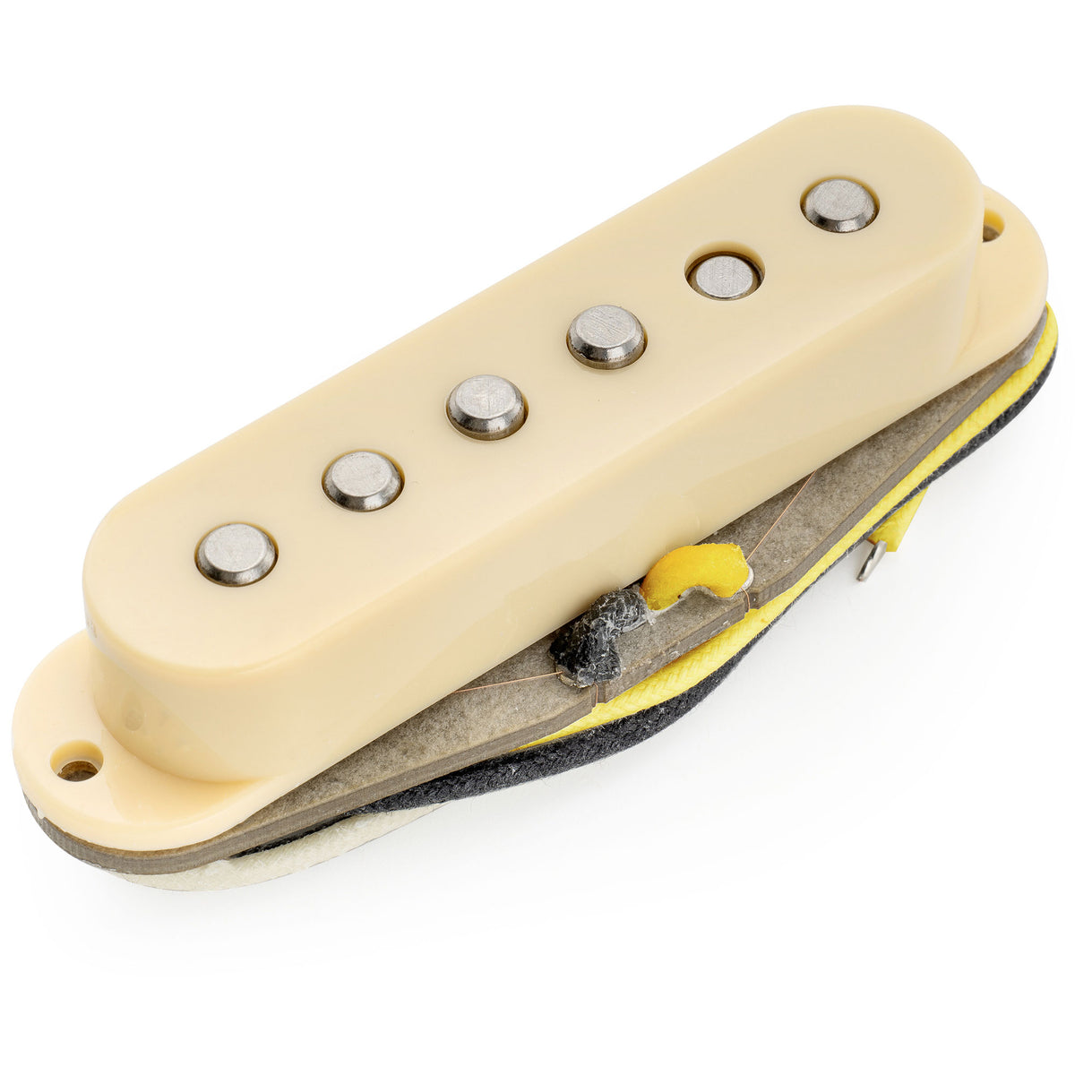 Musiclily Pro ST-60S Staggered Alnico 5 Single Coil Mittel Pickup für Strat-Stil E-Gitarre 