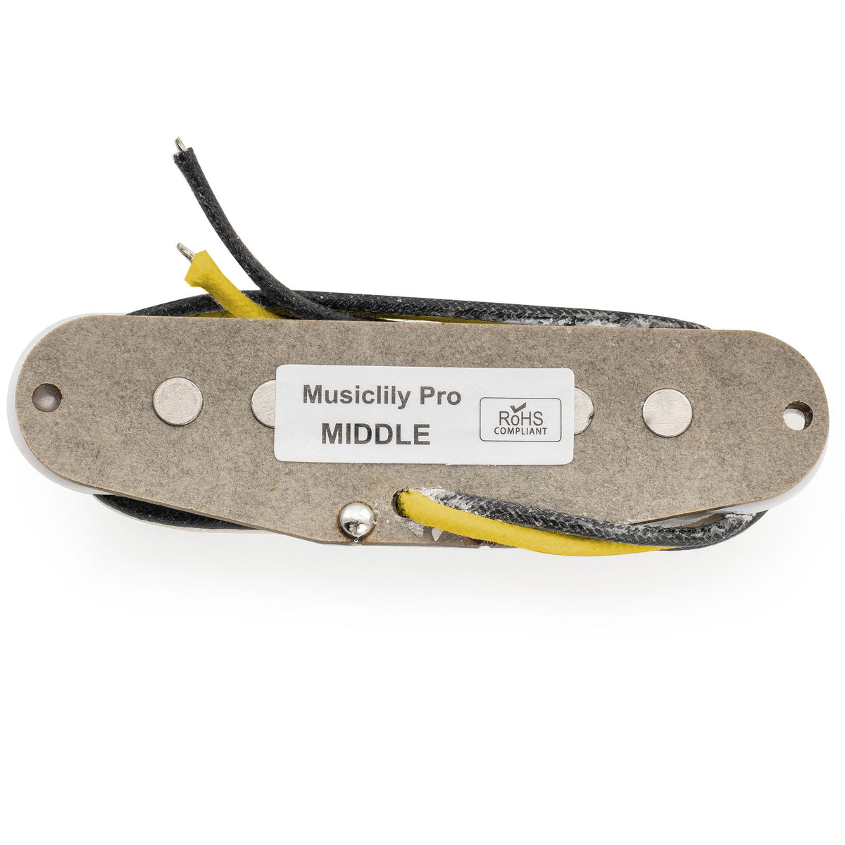 Musiclily Pro ST-60S Staggered Alnico 5 Single Coil Middle Pickup for Strat Style Electric Guitar Musiclily Pro