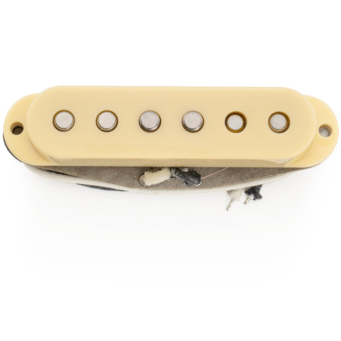 Musiclily Pro ST-60S スタッガード アルニコ5シングルコイルブリッジピックアップ Stratストラトエレキギター用 ブラック