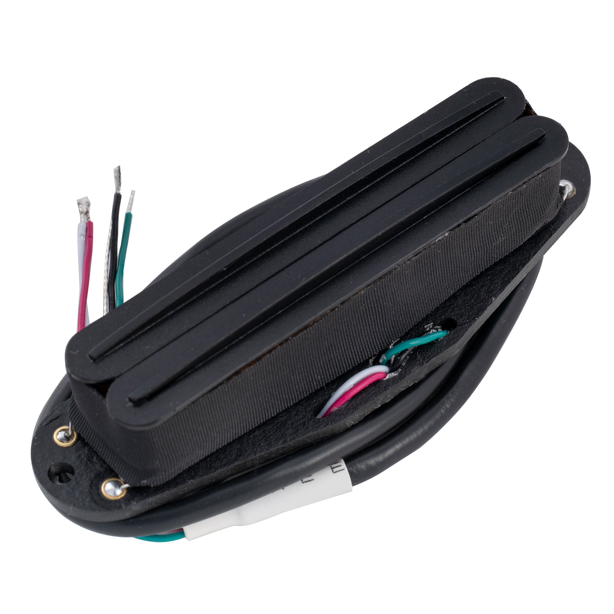 Musiclily Pro ST - DPLA Alnico 5 Rail Blade Einzellwickler - Humbucker - Abnehmer 6,2K für Elektrogitarren im Strat - Stil