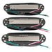 Part of musiclily pro st dpma alnico 5 rail blade single coil sized humbucker super distortion neck middle bridge pickups set for strat style electric guitar mx3247bkmx3248bkmx3249bk