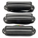 detail of musiclily pro st dpma alnico 5 rail blade single coil sized humbucker super distortion neck middle bridge pickups set for strat style electric guitar mx3247bkmx3248bkmx3249bk