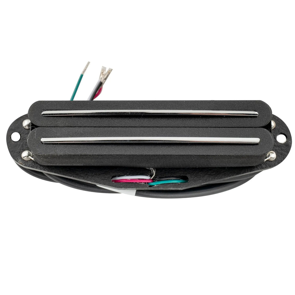 detail of musiclily pro st dpla alnico 5 rail blade single coil sized humbucker pickup 6 2k for strat style electric guitar mx3247bk