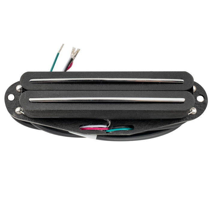 detail of musiclily pro st dpla alnico 5 rail blade single coil sized humbucker pickup 6 2k for strat style electric guitar mx3247bk