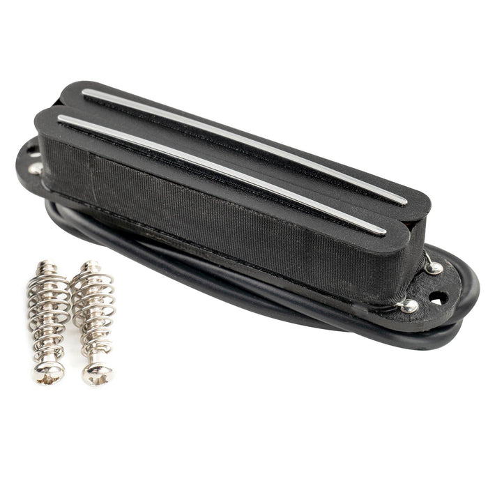 musiclily pro st dpla alnico 5 rail blade single coil sized humbucker pickup 6 2k for strat style electric guitar mx3247bk details