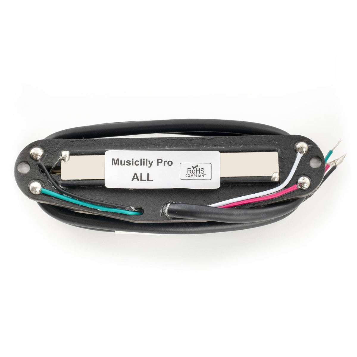 Musiclily Pro ST - DPLA Alnico 5 Rail Blade Einzellwickler - Humbucker - Abnehmer 6,2K für Elektrogitarren im Strat - Stil