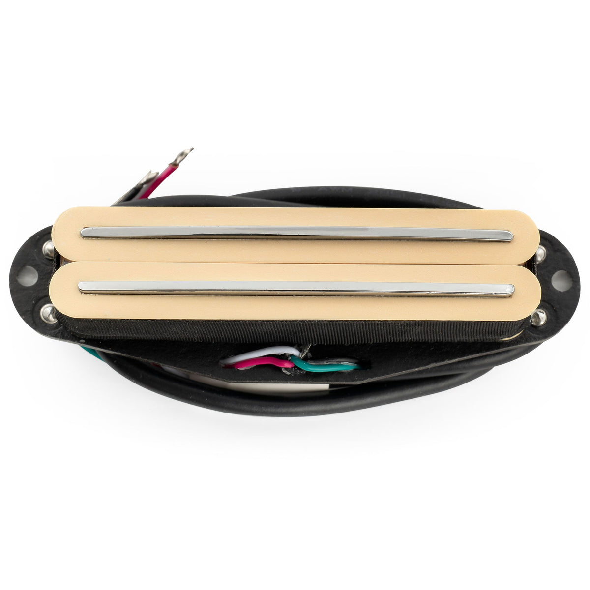 detail of musiclily pro st dpla alnico 5 rail blade single coil sized humbucker pickup 6 2k for strat style electric guitar mx3247p
