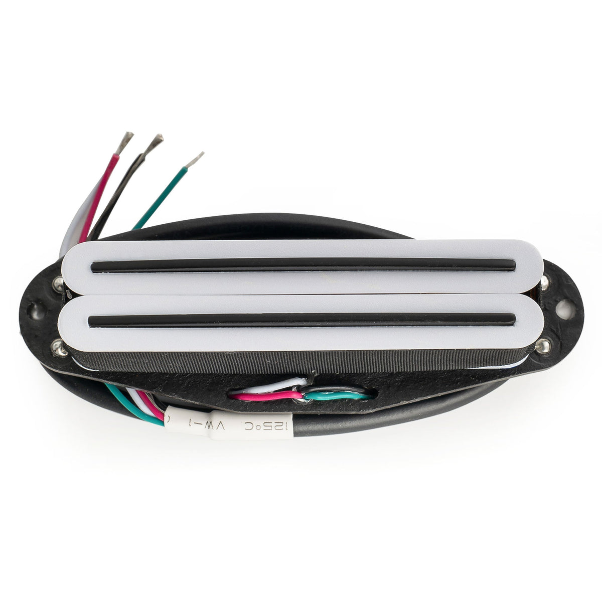 Musiclily Pro ST - DPLA Alnico 5 Rail Blade Einzellwickler - Humbucker - Abnehmer 6,2K für Elektrogitarren im Strat - Stil
