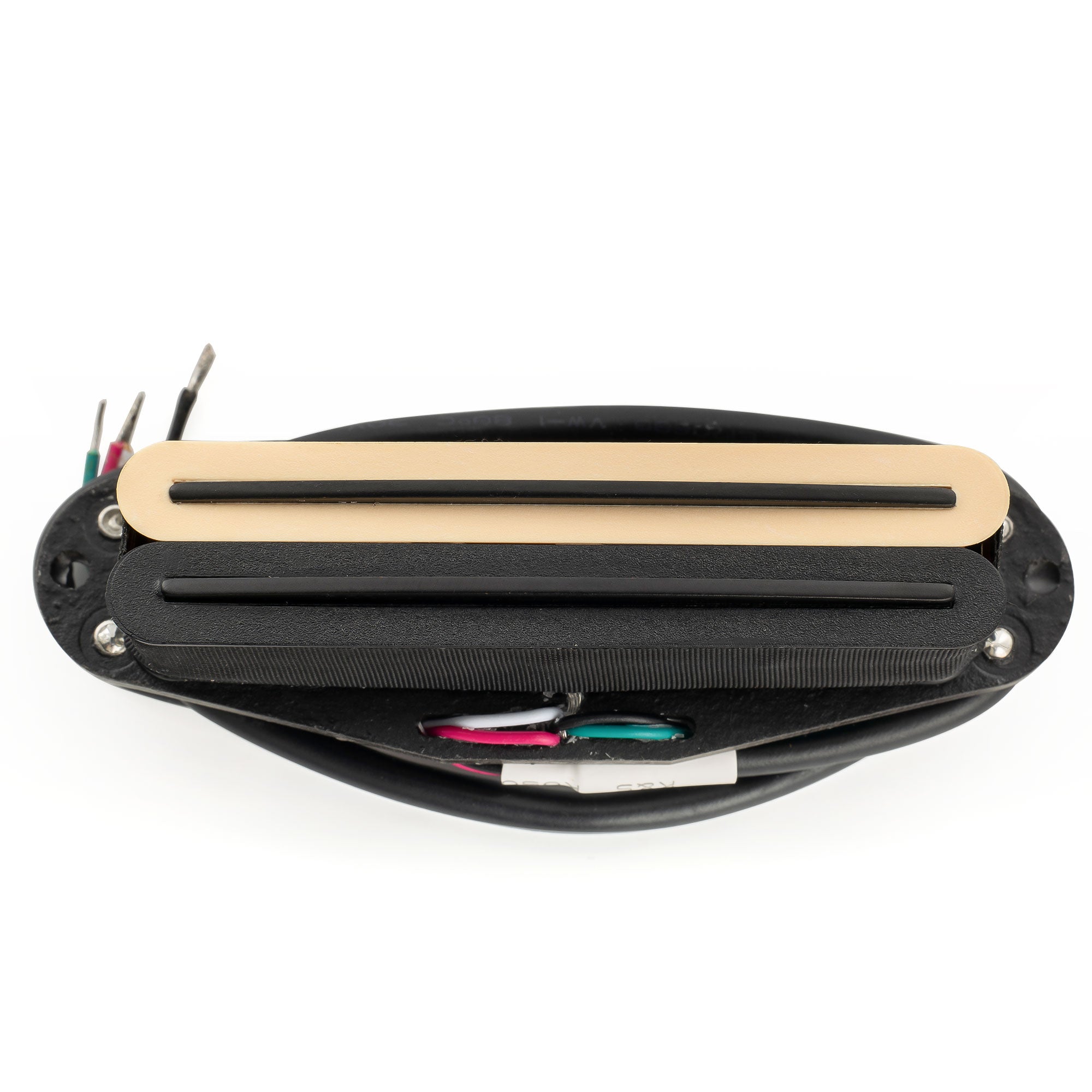 Musiclily Pro ST - DPLA Alnico 5 Rail Blade Einzellwickler - Humbucker - Abnehmer 6,2K für Elektrogitarren im Strat - Stil