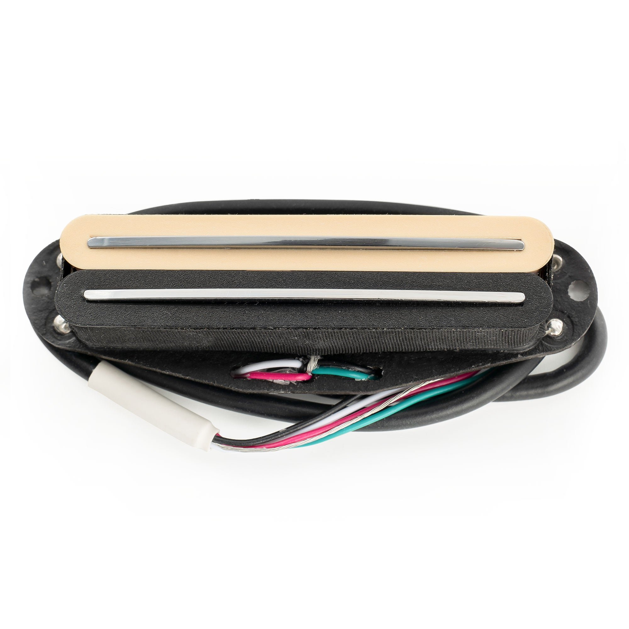 Musiclily Pro ST - DPLA Alnico 5 Rail Blade Einzellwickler - Humbucker - Abnehmer 6,2K für Elektrogitarren im Strat - Stil