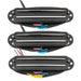 detail of musiclily pro st dpha alnico 5 rail blade single coil sized humbucker super distortion neck middle bridge pickups set for strat style electric guitar mx3248 2mx3249p
