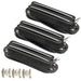 musiclily pro st dpha alnico 5 rail blade single coil sized humbucker super distortion neck middle bridge pickups set for strat style electric guitar mx3248 2mx3249p details