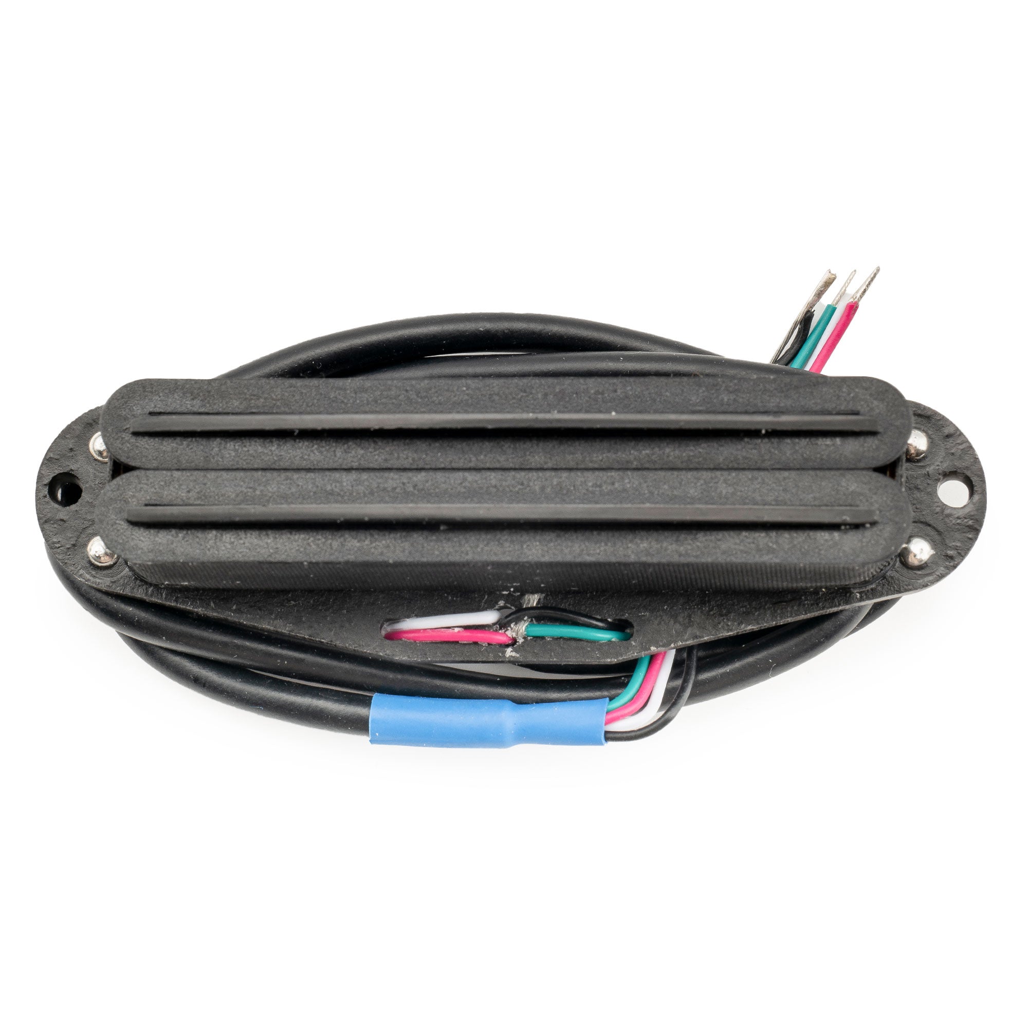 detail of musiclily pro st dpma alnico 5 rail blade single coil sized humbucker pickup 9 2k for strat style electric guitar mx3248p