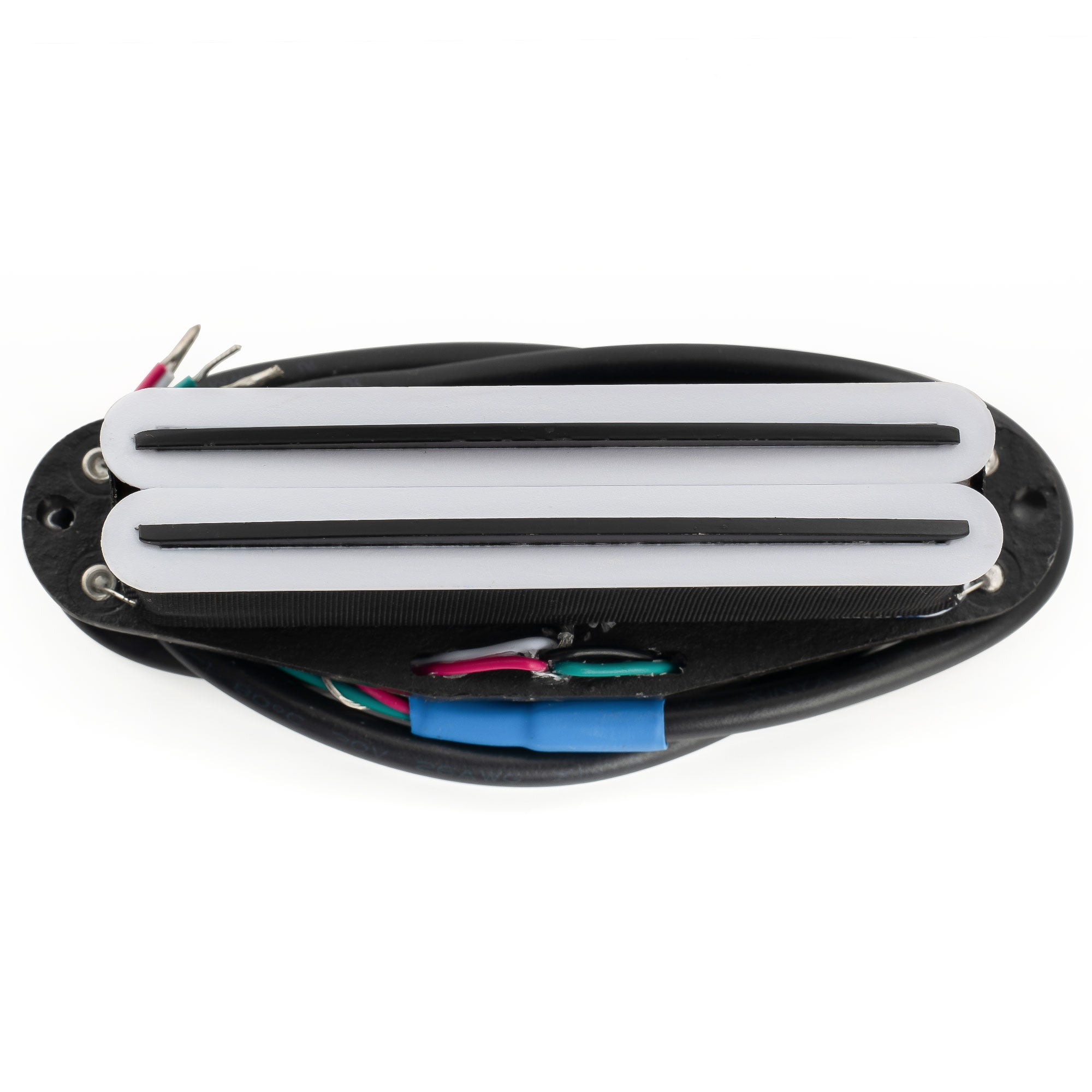 Musiclily Pro ST-DPMA Alnico 5 Rail Blade Humbucker-Tonabnehmer im Single Coil Format, 9,8K für E-Gitarre im Strat-Style