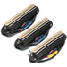 musiclily pro st dpha alnico 5 rail blade single coil sized humbucker super distortion neck middle bridge pickups set for strat style electric guitar mx3248 2mx3249p, Zebra