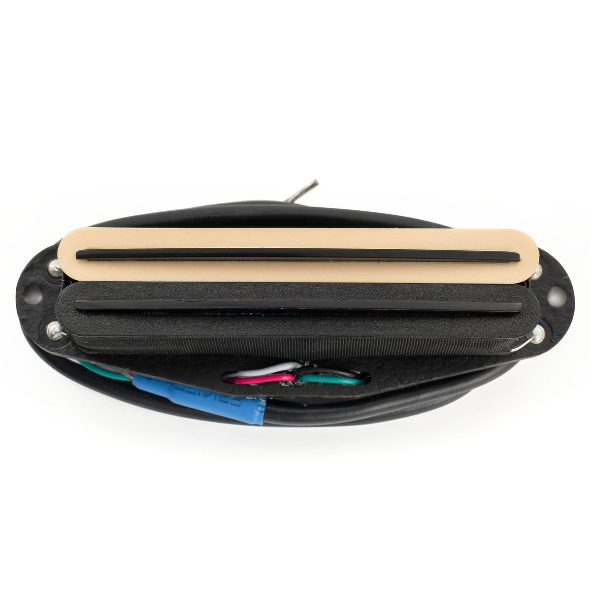 Musiclily Pro ST-DPMA Alnico 5 Rail Blade Humbucker-Tonabnehmer im Single Coil Format, 9,8K für E-Gitarre im Strat-Style