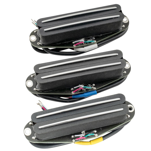 musiclily pro st dpmc ceramic rail blade single coil sized humbucker super distortion neck middle bridge pickups set for strat style electric guitar mx3250bkmx3251bkmx3252bk