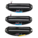 detail of musiclily pro st dphc ceramic rail blade single coil sized humbucker super distortion neck middle bridge pickups set for strat style electric guitar mx3251 2mx3252p