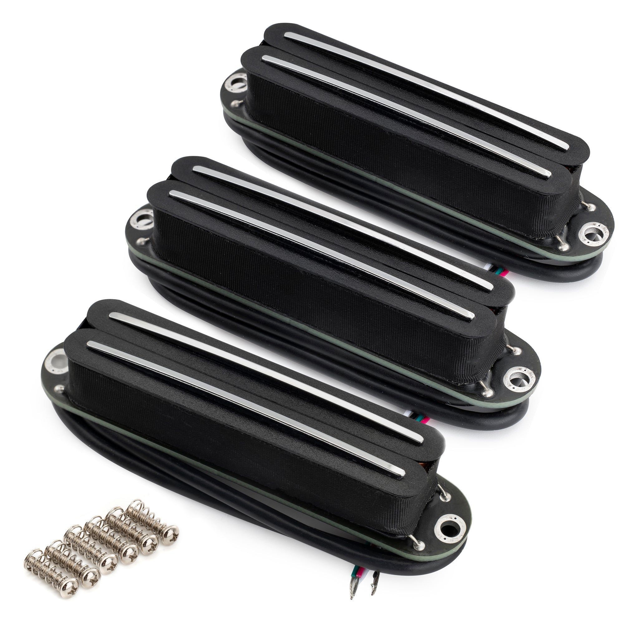 musiclily pro st dphc ceramic rail blade single coil sized humbucker super distortion neck middle bridge pickups set for strat style electric guitar mx3251 2mx3252p details