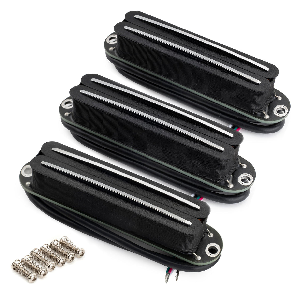 musiclily pro st dphc ceramic rail blade single coil sized humbucker super distortion neck middle bridge pickups set for strat style electric guitar mx3251 2mx3252p details