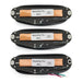 musiclily pro st dphc ceramic rail blade single coil sized humbucker super distortion neck middle bridge pickups set for strat style electric guitar mx3251 2mx3252p, black