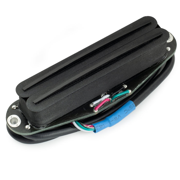 musiclily pro st dpmc ceramic rail blade single coil sized humbucker pickup 9 2k for strat style electric guitar mx3251p