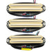 musiclily pro st dphc ceramic rail blade single coil sized humbucker super distortion neck middle bridge pickups set for strat style electric guitar mx3251 2mx3252p, white