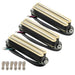 musiclily pro st dphc ceramic rail blade single coil sized humbucker super distortion neck middle bridge pickups set for strat style electric guitar mx3251 2mx3252p, Zebra