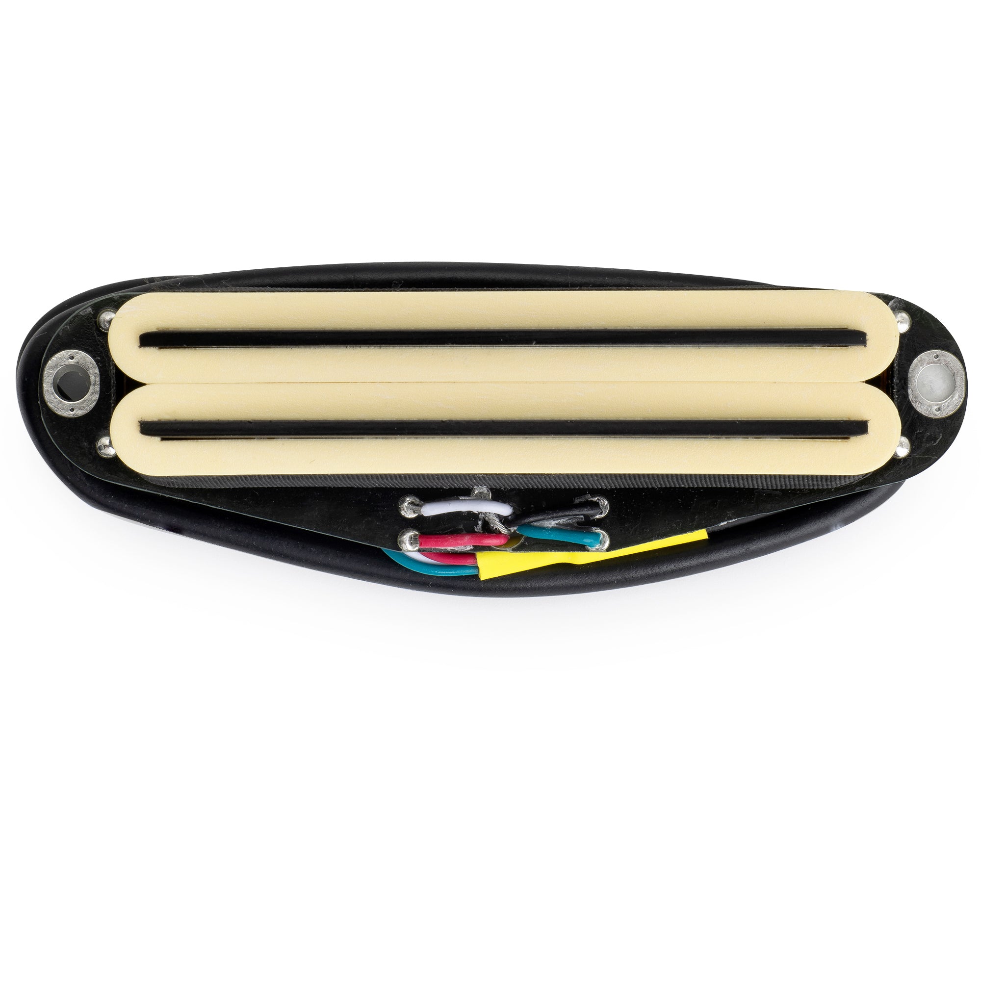 musiclily pro st dphc ceramic rail blade single coil sized humbucker pickup 13 2k super distortion for strat style electric guitar mx3252p, Zebra