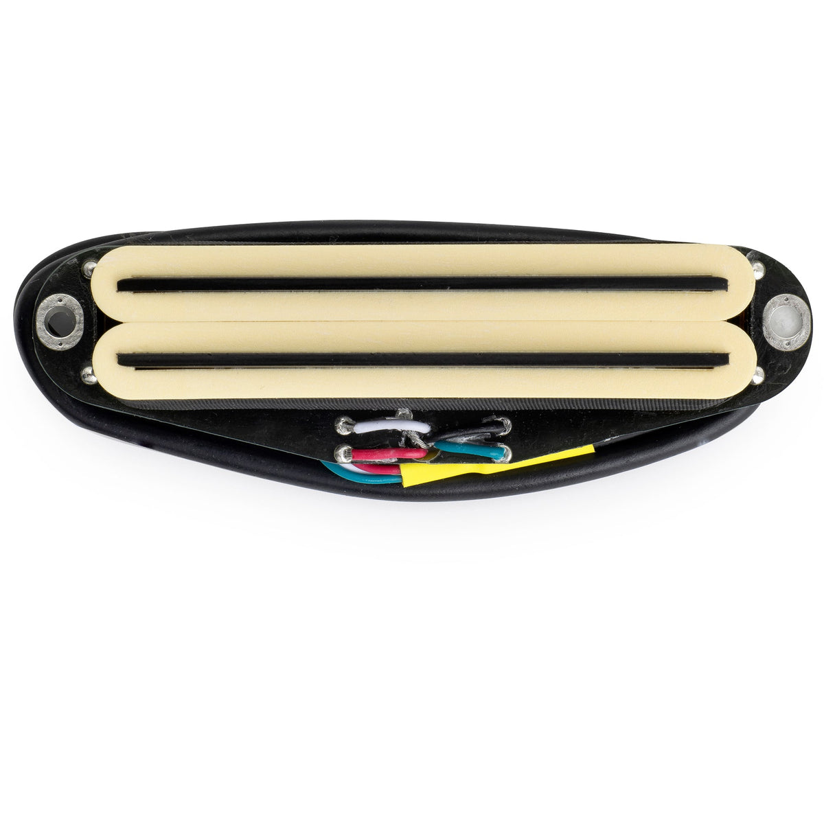 musiclily pro st dphc ceramic rail blade single coil sized humbucker pickup 13 2k super distortion for strat style electric guitar mx3252p, Zebra