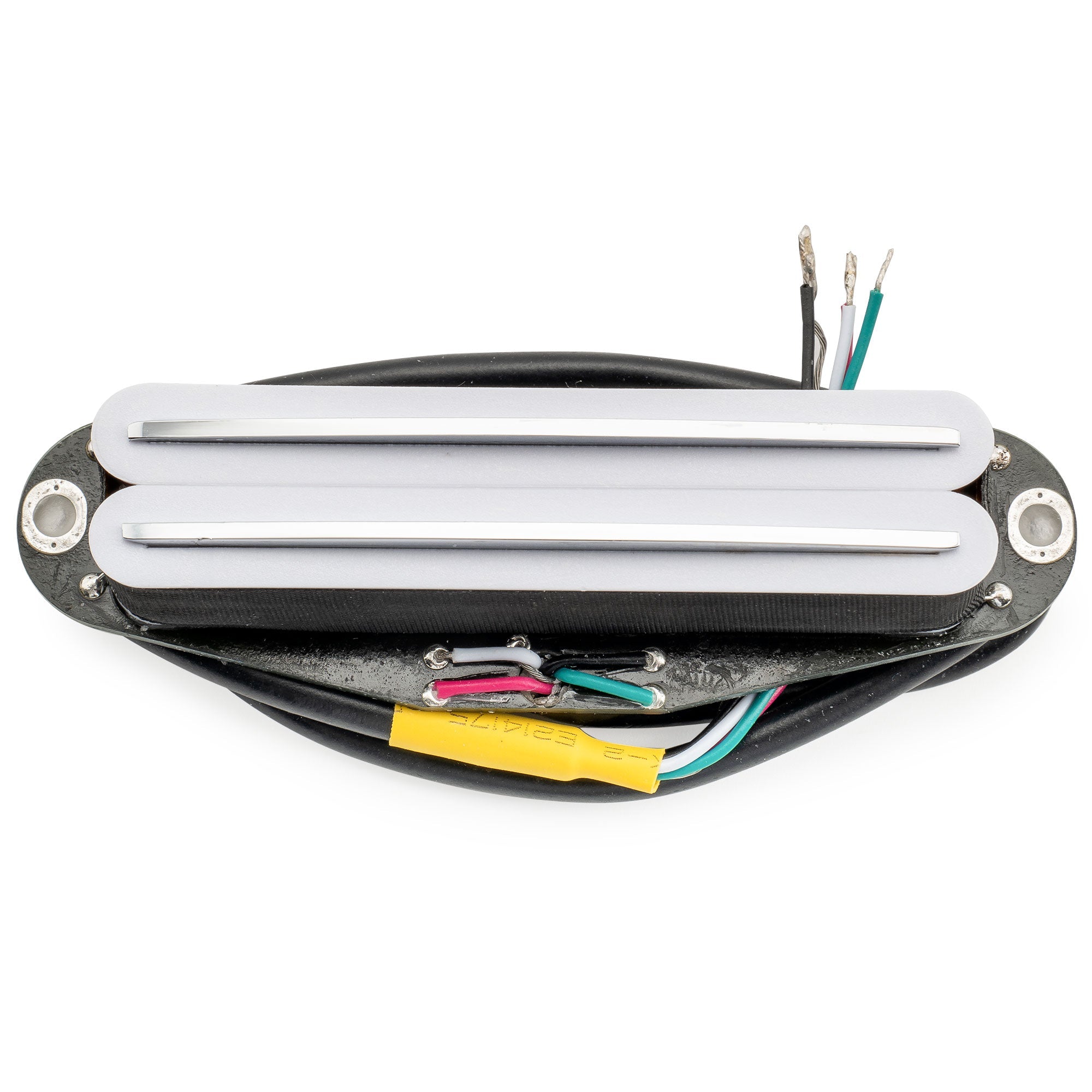 Musiclily Pro ST-DPHC Keramik Rail Blade Humbucker-Tonabnehmer im Single Coil Format, 13,2K Super Distortion für E-Gitarre im Strat-Style