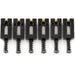 musiclily ultra 10 5mm full solid brass modern style roller saddles for strat tele style electric guitar bridge mx3255 3mx3256 3p