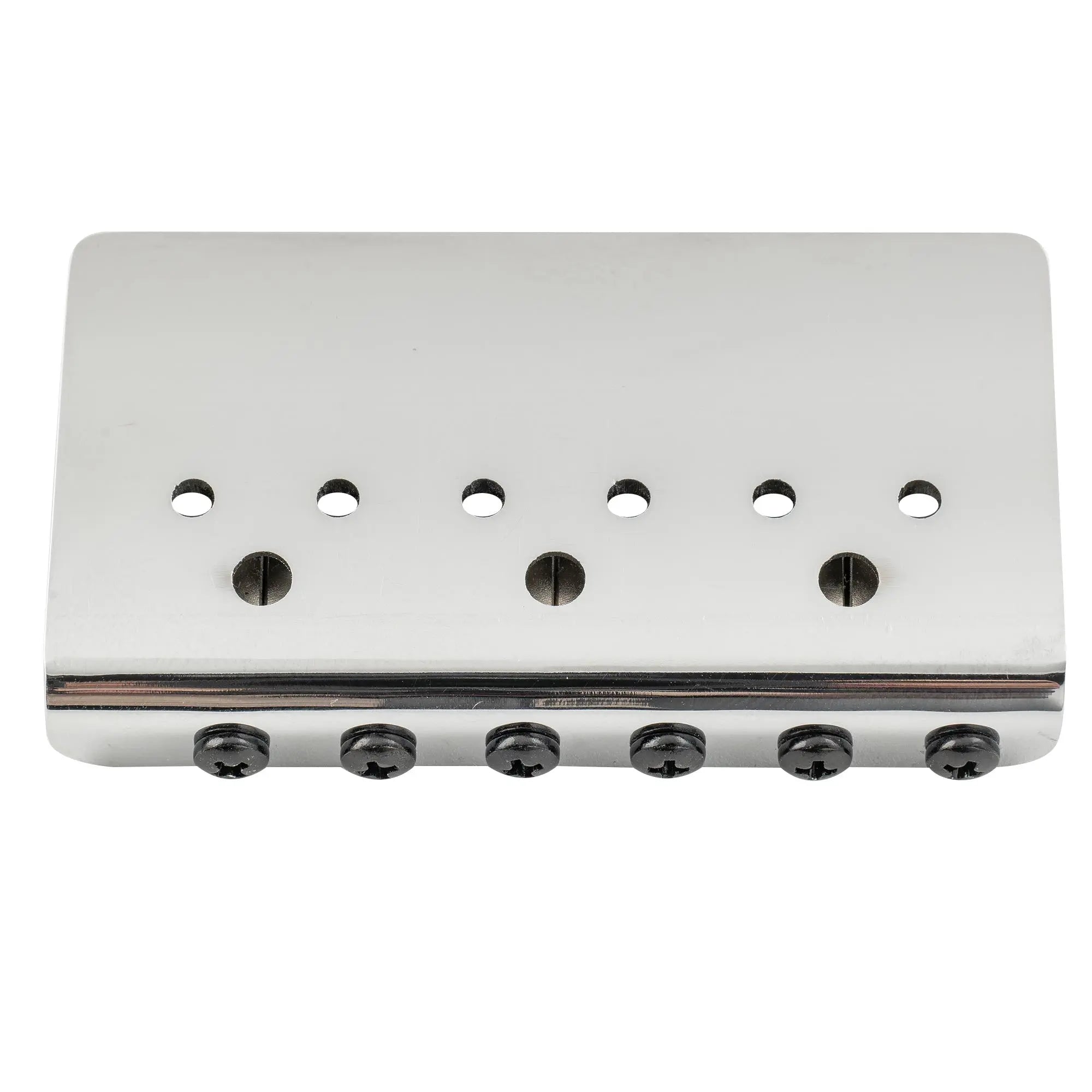 Part of musiclily ultra 52 5mm 2 1 16 inch string spacing offset saddle hardtail fixed bridge non tremolo bridge for strat tele style electric guitar mx3264p