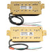 artec hba117 alnico 5 uncovered humbucker 7 string electric guitar neck bridge pickups set mx3269bkmx3270bk, Zebra
