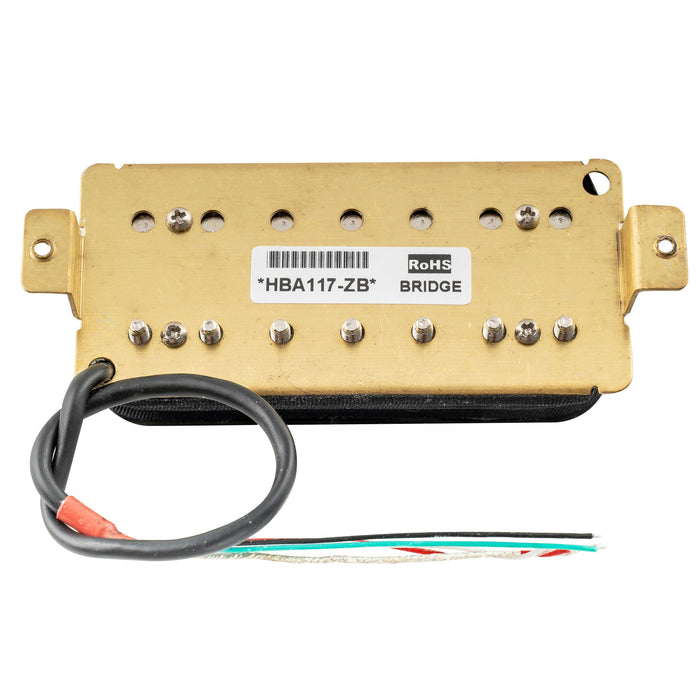 artec hba117 alnico 5 uncovered humbucker 7 string electric guitar bridge pickup 18 4k mx3270bk, Zebra