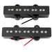 detail of artec joa5 alnico 5 vintage tone single coil pickup 5 string jazz bass neck bridge pickups set mx3276bkmx3277bk