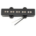 detail of artec joa5 alnico 5 vintage tone single coil pickup 5 string jazz bass neck pickup 6 5k mx3276bk