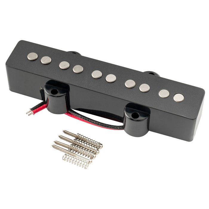 artec joa5 alnico 5 vintage tone single coil pickup 5 string jazz bass bridge pickup 6 9k mx3277bk details