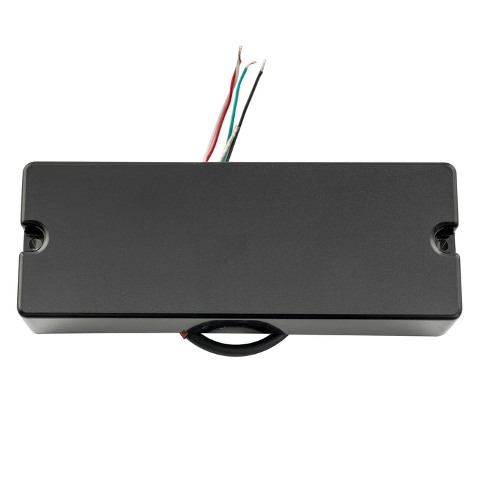 detail of artec mdc5 ceramic soapbar style bass pickup bridge pickup 14 4k for 5 string bass mx3281bk