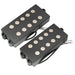 artec mmc5 ceramic soapbar style bass pickup neck bridge pickups set 13k for 5 string musicman style bass mx3286bkmx3287bk