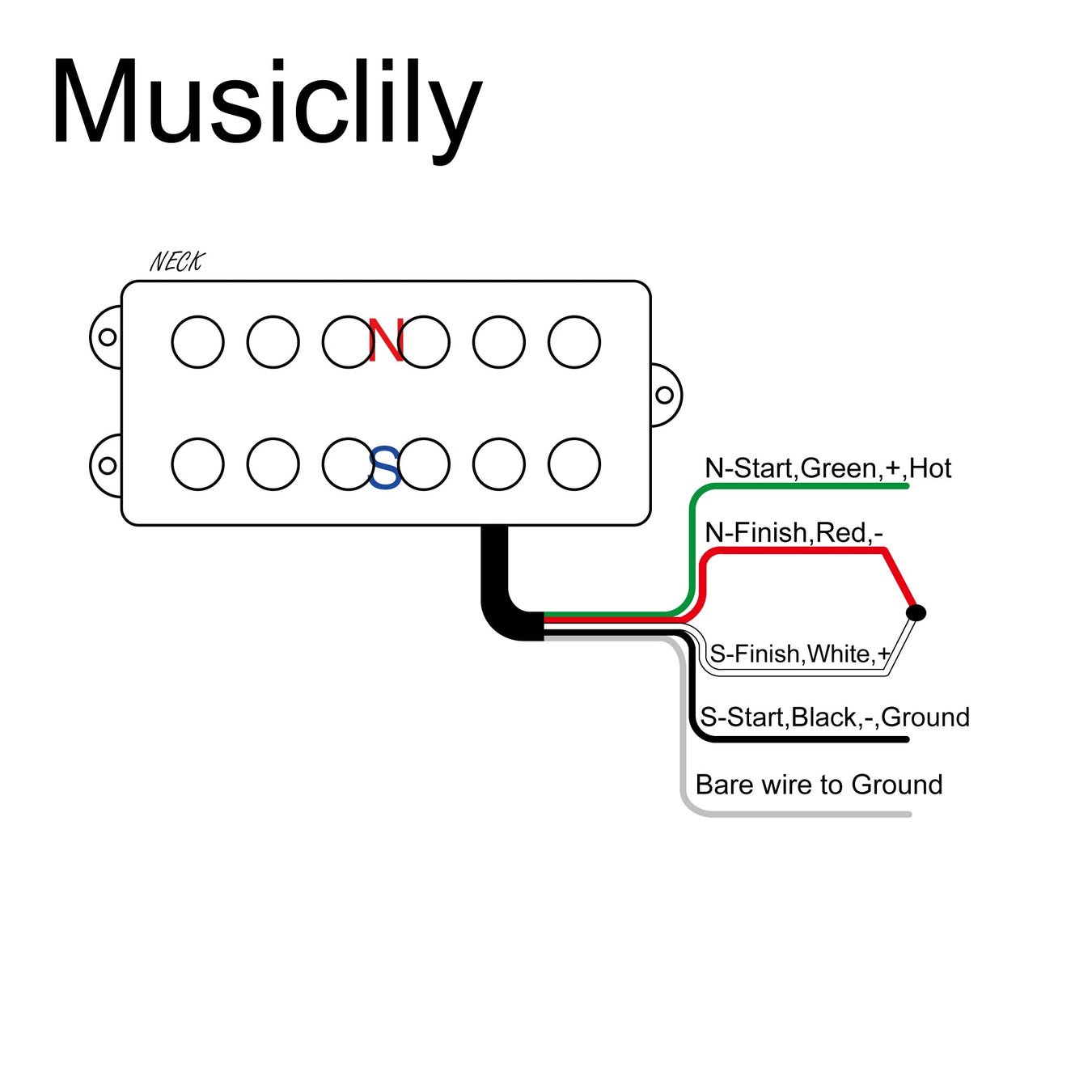 Music Man Style Bass Pickups Wiring Diagram