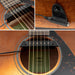 Application of artec msp50 osj ceramic single coil soundhole pickup 7 5k with osj jack for acoustic guitar mx3290bk