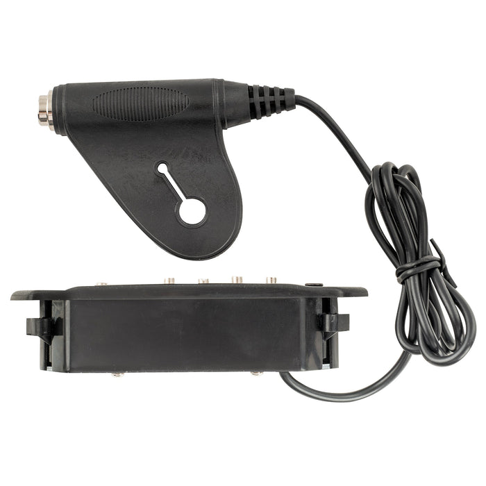 Part of artec msp50 osj ceramic single coil soundhole pickup 7 5k with osj jack for acoustic guitar mx3290bk
