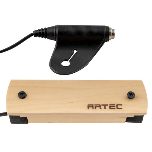 artec wshd osj ceramic humbucker maple wood cover soundhole pickup 8 4k with osj jack for acoustic guitar mx3292mp