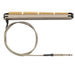 Part of musiclily basic transducer under bridge saddle ceramic piezo pickup for 4 string acoustic bass 84mm 6mm mx3294