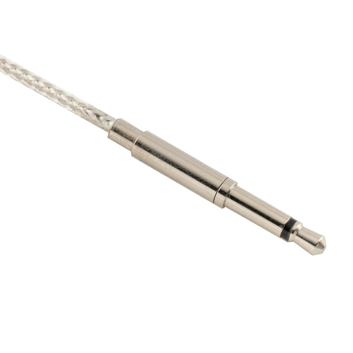 detail of musiclily basic transducer under bridge saddle soft film sensor piezo pickup for acoustic or classical guitar 90mm 2 8mm mx3302